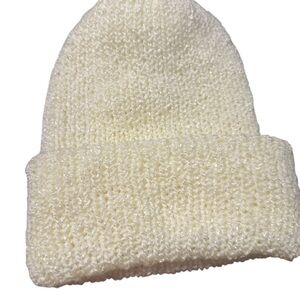 Cozy Cream Knit Beanie